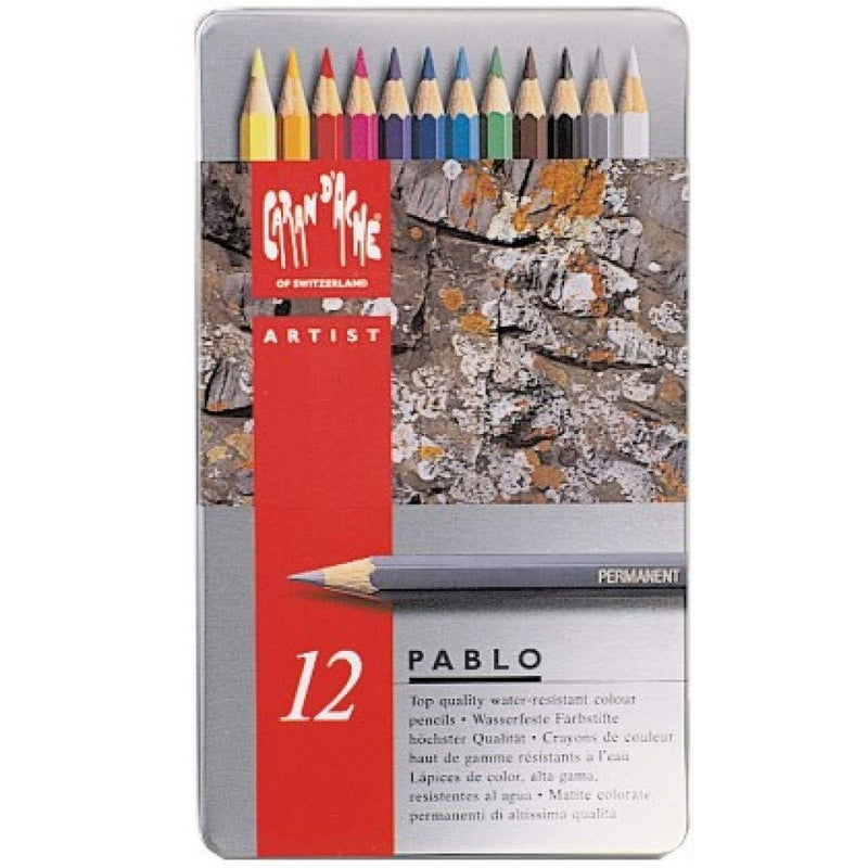 Caran D'ache 12 Color Pablo Set (666.312) - Image 2